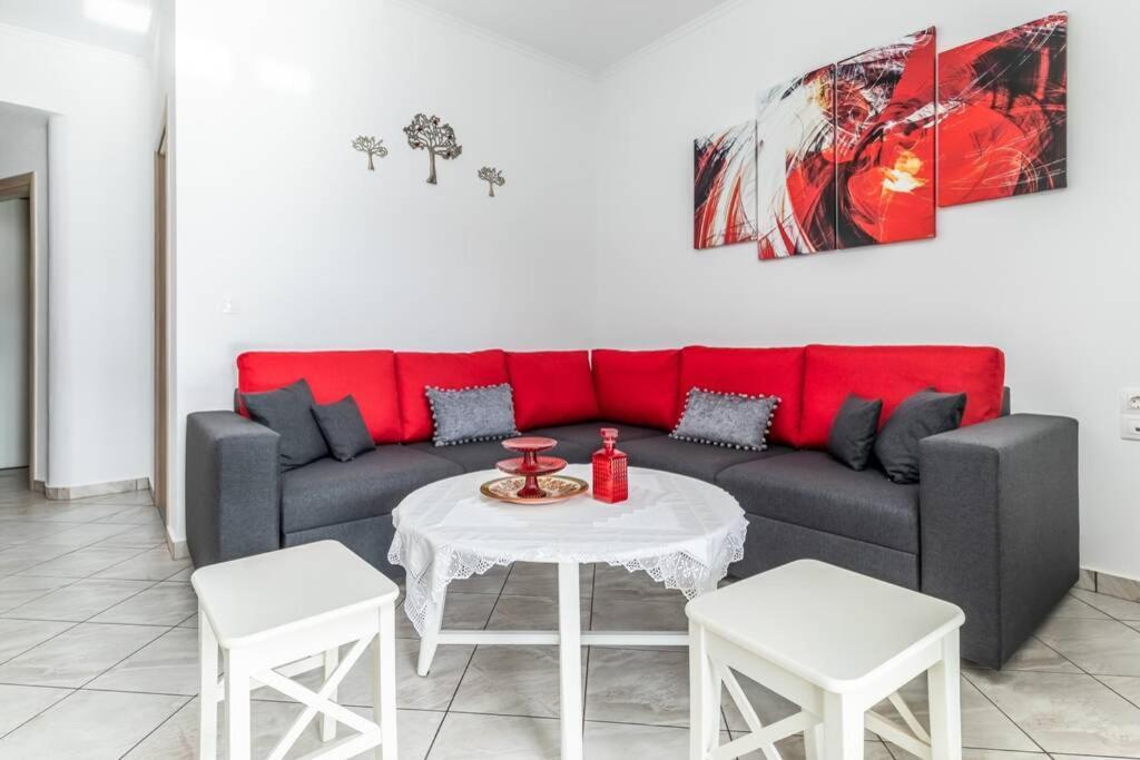 Meandros Apartment Garden View スコペロス エクステリア 写真