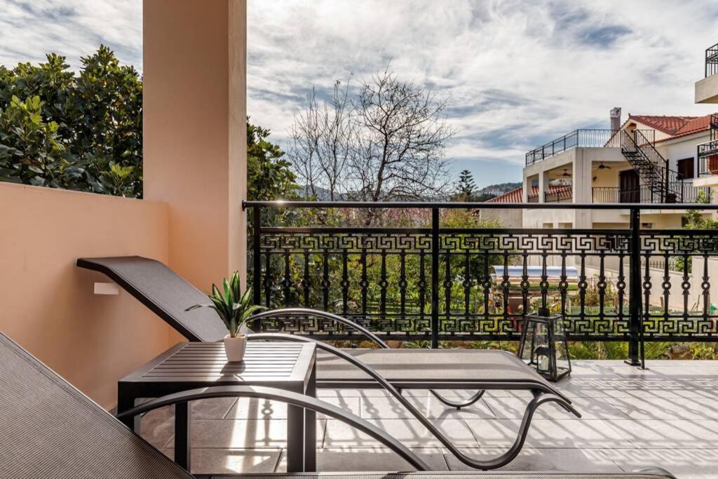 Meandros Apartment Garden View スコペロス エクステリア 写真