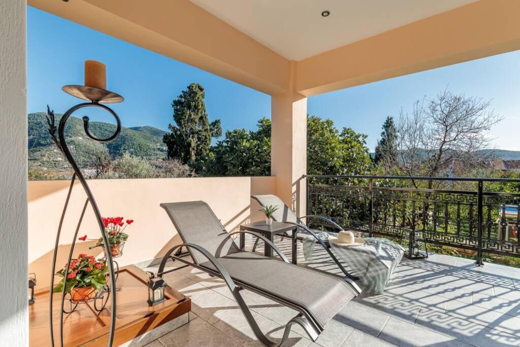 Meandros Apartment Garden View スコペロス エクステリア 写真