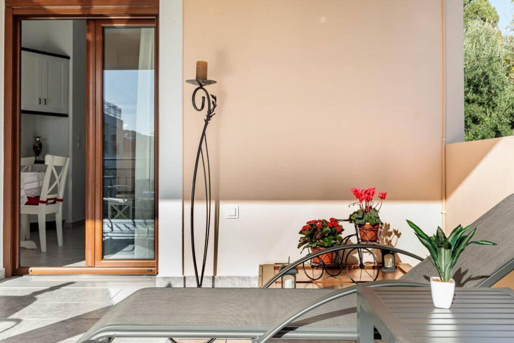 Meandros Apartment Garden View スコペロス エクステリア 写真