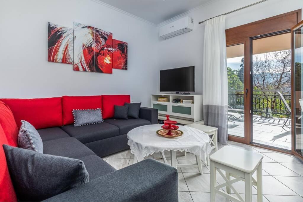 Meandros Apartment Garden View スコペロス エクステリア 写真