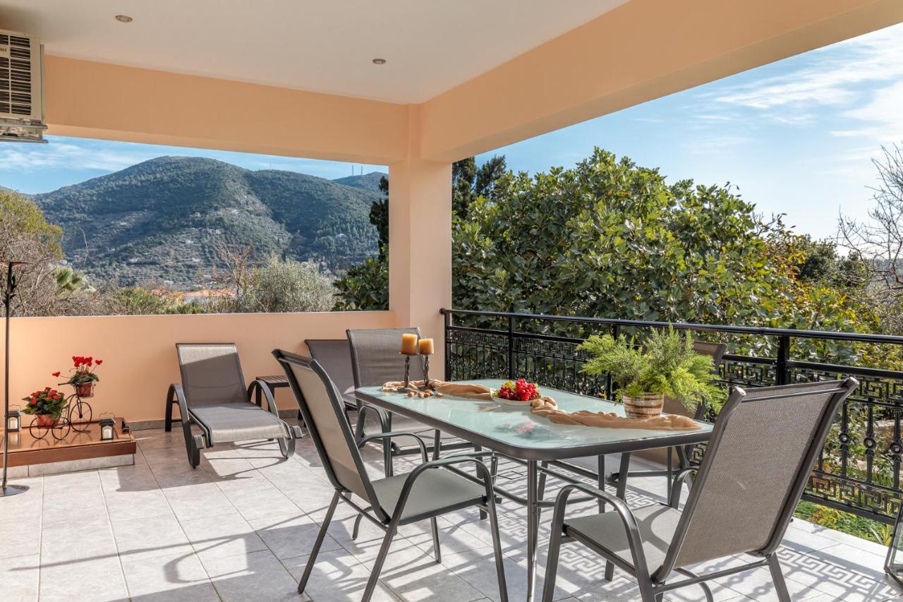 Meandros Apartment Garden View スコペロス エクステリア 写真